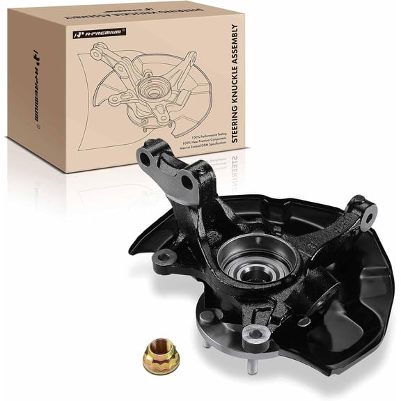 A-Premium Steering Knuckle and Hub Bearing Assembly Compatible with Toyota Avalon 2005-2011 Front Passenger Side