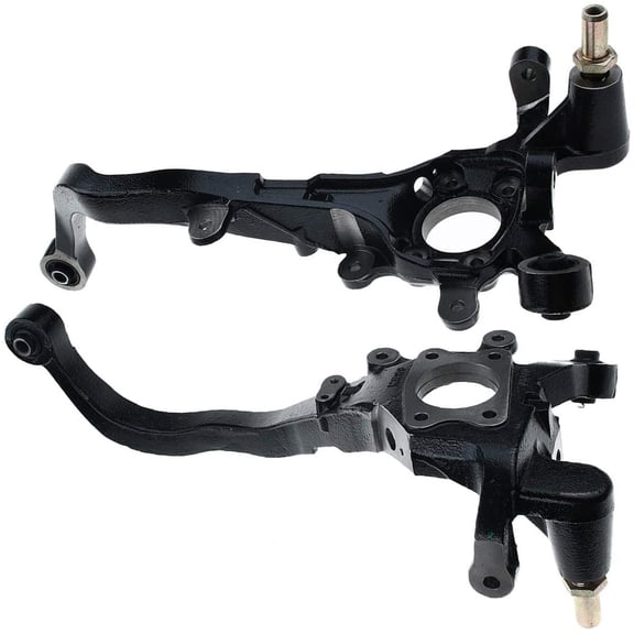 A-Premium Steering Knuckle with ABS Hole Compatible with Hyundai Sonata 2001-2005 XG300 2001 XG350 2002-2005 Kia Optima 2001-2006 Rear Side 2-PC Set