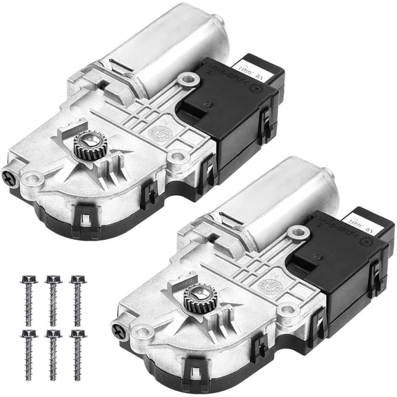 A-Premium Sunroof Moon Roof Motor Compatible with Volvo XC60 2010-2017 Sport Utility, Left and Right, 2-PC Set, Replace# 31424338, 30799673