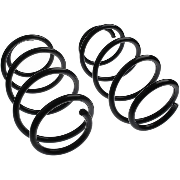 A-Premium Suspension Coil Springs Compatible with BMW E39 540i Wagon M5 Sedan 1999-2003 Front Left and Right 2-PC Set