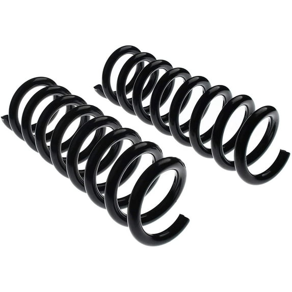 A-Premium Suspension Coil Springs Compatible with Mercedes-Benz W203 S203 A209 C209 C240 CLK320 C320 CLK350 2006-2009 Rear Side 2-PC Set