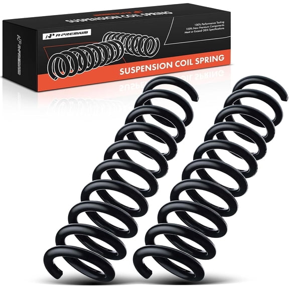 A-Premium Rear Suspension Coil Spring Set Compatible with Mercedes-Benz | for X204 GLK250 2013-2015, GLK350 2010-2015, 2-Pack, Driver and Passenger Side, Replace# 2043246204, Restores Ride Height