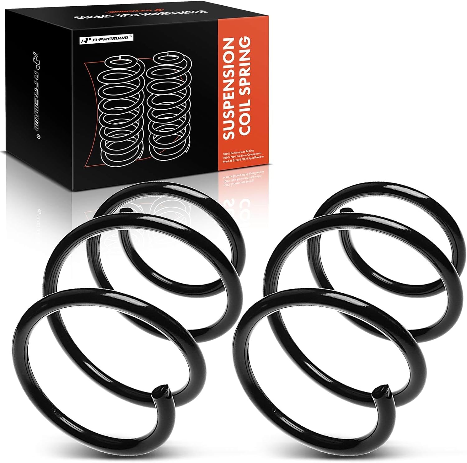 Unity Automotive Rear Complete Struts & Coil Springs Kit – For Mini Cooper 2002-2008 (Pair)