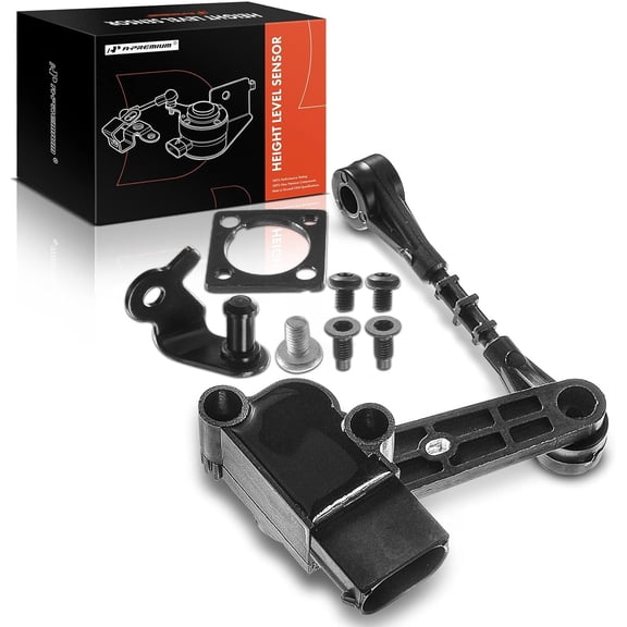 A-Premium Ride Height Level Sensor Compatible with Land Rover Range Rover Sport 2006 2007 2008 2009, V8 4.2L 4.4L, Front Left Driver Side, Replace# RQH500570, BH32-3C097-AA