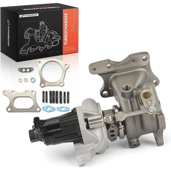 A-Premium TD025L4B Complete Turbocharger Turbo Kit with Actuator and Gasket Compatible with Honda Civic 2016 2017 2018 2019 2020 2021, 1.5L