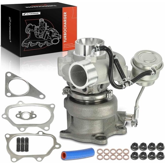 A-Premium TD04L-04HL Complete Turbocharger Turbo Kit Compatible with Subaru & Saab Models - Forester 2004-2008, Impreza 2003-2007, Baja 2004-2006, 9-2X 2006 - Replaces 14411AA532