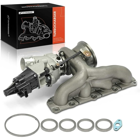 A-Premium TD04LR6-04HR Complete Turbocharger Turbo Kit Compatible with BMW Models - 320i xDrive, 328i GT xDrive, 328i xDrive, 528i xDrive, 528i, X3, 428i xDrive Gran Coupe, X1, 228i xDrive, X4, Z4