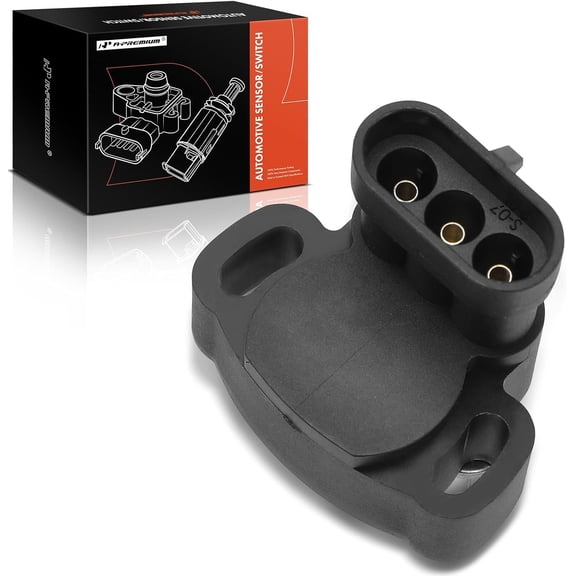 A-Premium TPS Throttle Position Sensor Compatible with Chevy, GMC, Cadillac, Pontiac, Cadillac & Oldsmobile Models - Camaro, Caprice, R20 R2500 Suburban, R3500, V3500, Brougham, Firebird, Silhouette