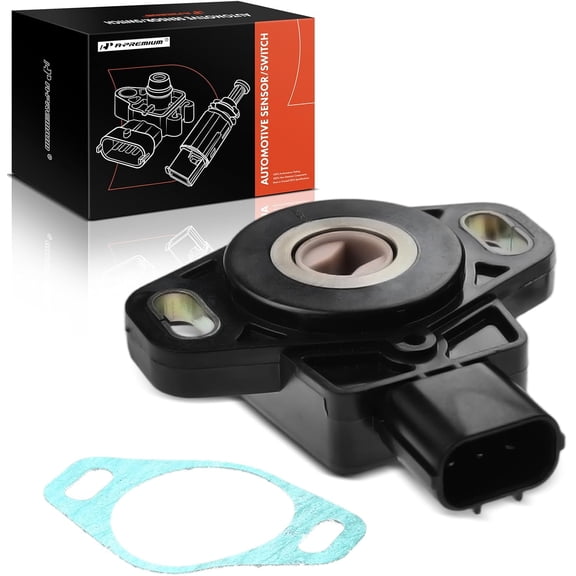 A-Premium TPS Throttle Position Sensor Compatible with Accord Element 2003-2004 & Honda CR-V CRV 2002-2004, 2.4L 3.0L Petrol, Replace# 16402RAAA01