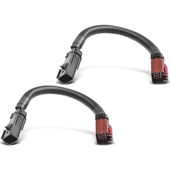 A-Premium Set of 2 Tail Light Wiring Harness Compatible with Dodge Ram 1500 2002-2003, Ram 2500 2003, Ram 3500 2003, Left and Right Driver and Passenger Side