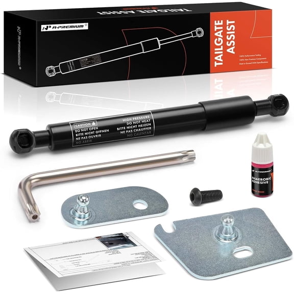 A-Premium Tailgate Assist Shock Strut Replacement for Ford F-150 2015-2017