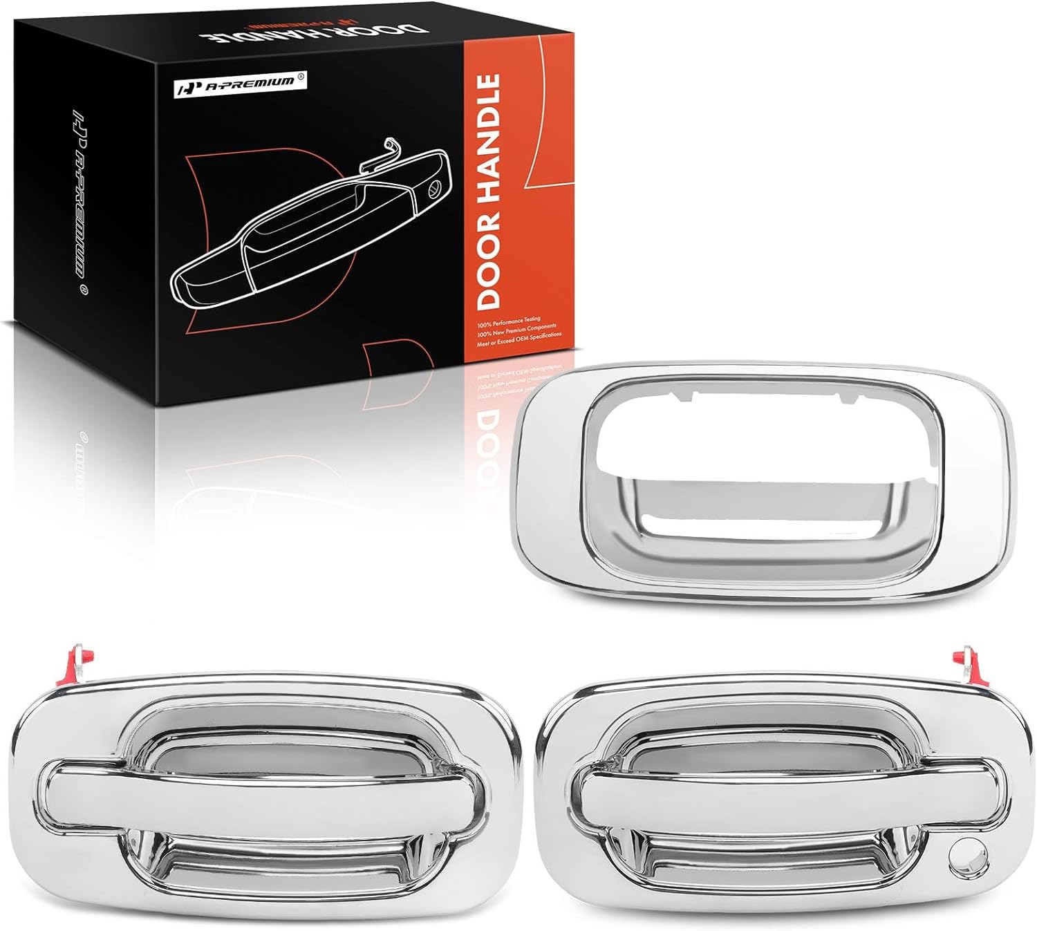 Bague De Poignée Hayon Chevrolet Silverado 1500 (1999-2006) - Noire - Neuf