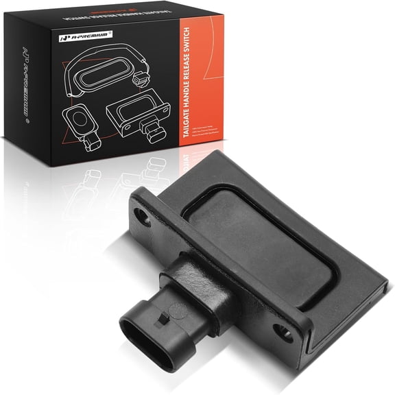 A-Premium Tailgate Handle Release Switch Compatible with Chevrolet Equinox 2007-2009 & Buick Rendezvous 2003-2007 & Pontiac Torrent 2007-2009, External