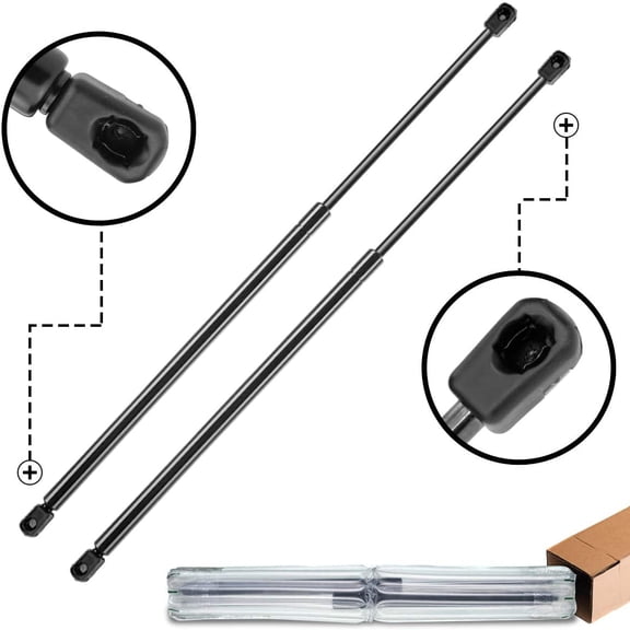 A-Premium Tailgate Lift Supports Shock Struts Gas Spring Damper Replacement for BMW E36 318ti 1995-1999 Hatchback 2-PC Set