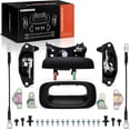 thumbnail image 1 of A-Premium Tailgate Plastic Handle Latch Hardware Rebuild Kit Compatible with 1999-2007 Chevy Chevrolet Silverado & GMC Sierra, Rear Tail Gate Parts Lock Handle Bezel Cable Hinge Bolt (Pack of 29), 1 of 6