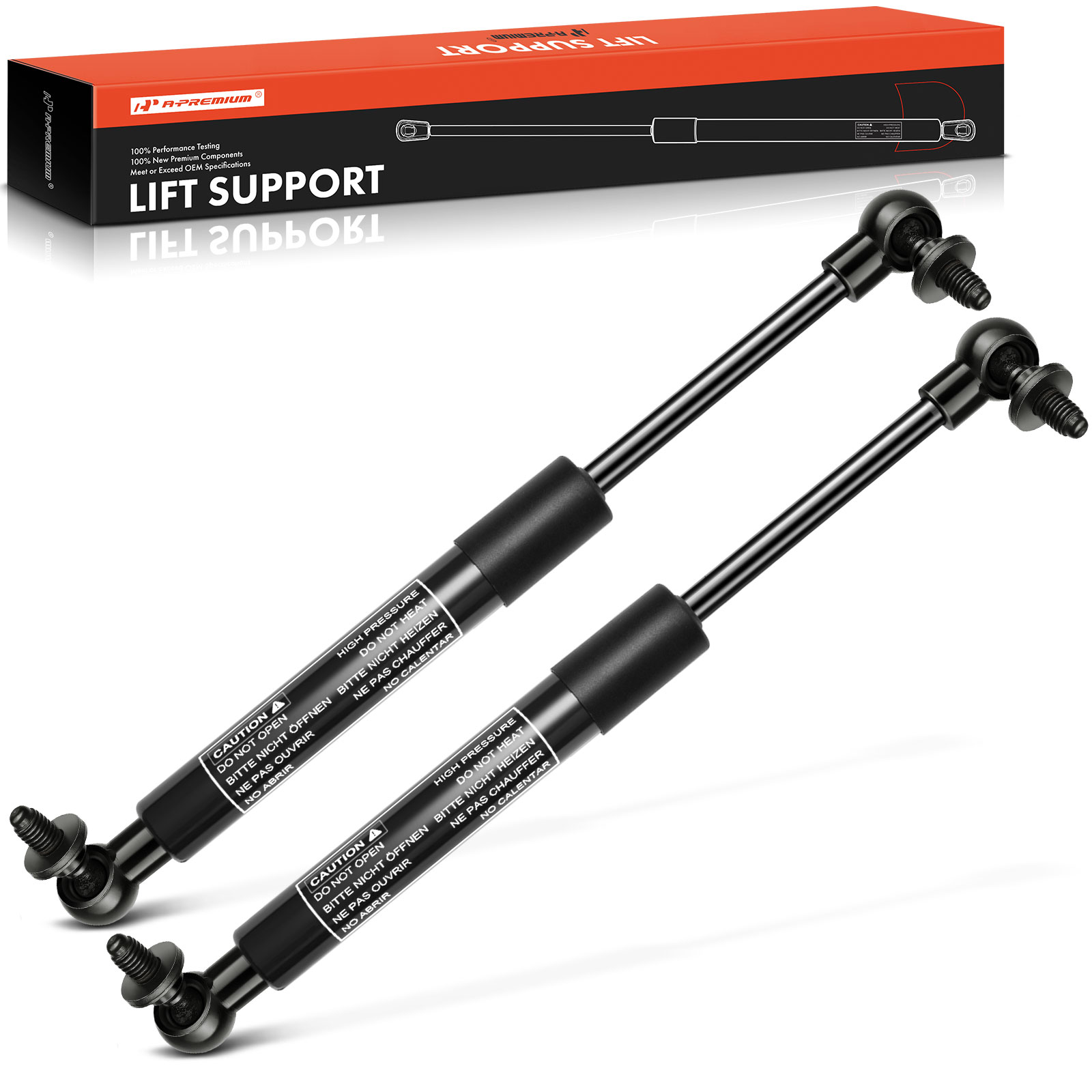 A-Premium Tailgate Rear Hatch Lift Supports Shock Struts Replacement ...