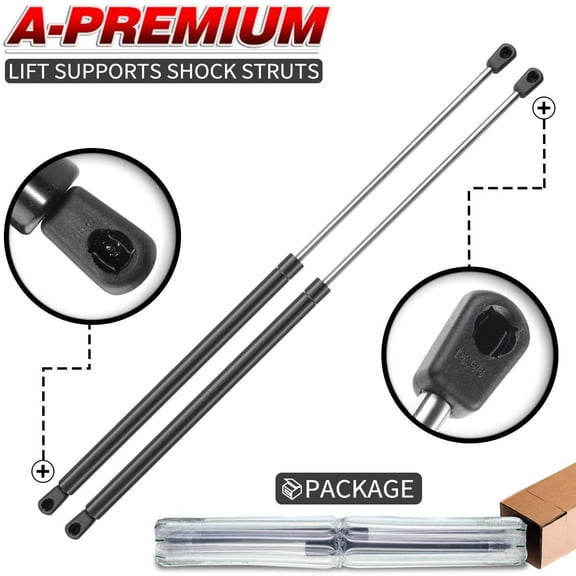 A-Premium Tailgate Rear Hatch Lift Supports Shock Struts Replacement for Volkswagen Beetle 1998-2010 Hatchback 2-PC Set
