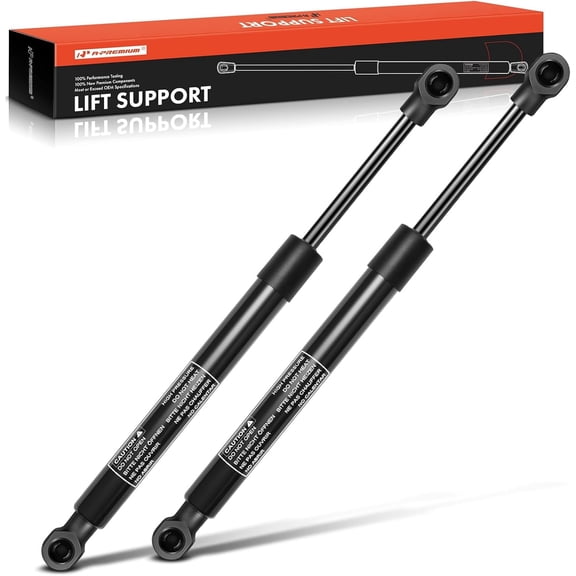 A-Premium Tailgate Rear Trunk Lift Supports Shock Struts Replacement for BMW E46 325i 328i 325xi 330i M3 2001-2005 328i 323i 2-PC Set