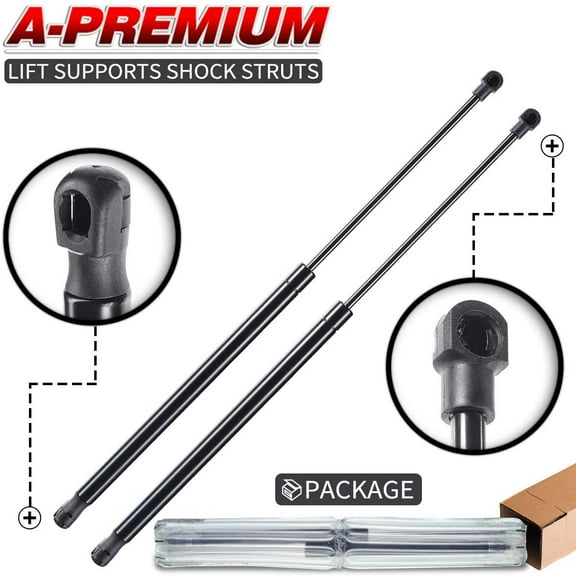 A-Premium Tailgate Rear Trunk Lift Supports Shock Struts Replacement for Mercedes Benz C320 2003-2005 C240 2002-2004 Wagon 2-PC Set