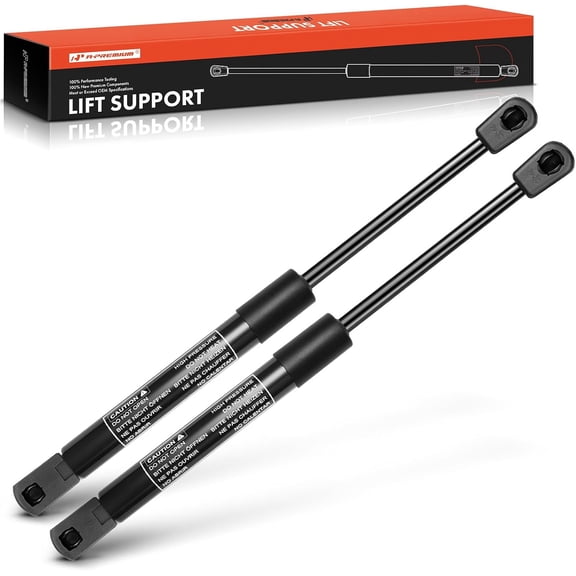 A-Premium Tailgate Rear Trunk Lift Supports Shock Struts Gas Springs Prop | Compatible with Pontiac: Grand Prix 2004 2005 2006 2007 2008, Sedan, with Spoiler - Replace# 10388413, Set of 2