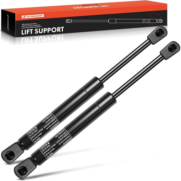 A-Premium Tailgate Rear Trunk Lift Supports Shock Struts Replacement for Volkswagen Passat 1998-2005 Audi A4 A4 Quattro S4 Sedan 2-PC Set