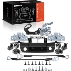 A-Premium Tailgate Rebuild Kit Compatible with Ram 1500/2500/3500, 2013 2014 2015 2016, Tailgate Plasitc Handle Bezel Latch Cable Bushing Bumpers Bracket Bolts (Pack of 30)