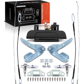 A-Premium Tailgate Rebuild Kit Compatible with Toyota Tacoma 1995-2004, Rear Tailgate Parts Handle Bezel Latch Rod Cable Hinge Striker Bolts (Pack of 37)