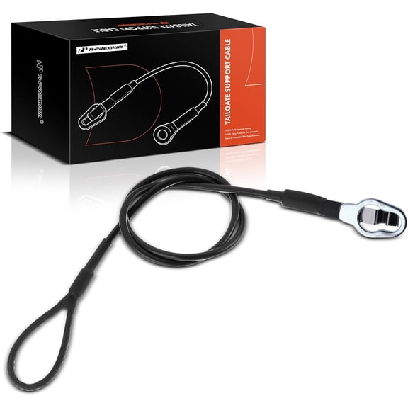A-Premium Tailgate Support Cable Compatible with Ford F-150 F150 2015 2016 2017 2018 2019, 36.22 Inch, Rear Tailgate Driver or Passenger Side, Replace# FL3Z9943052B