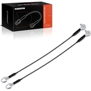 A-Premium Tailgate Support Cable Compatible with Ram 1500 2019-2024, 25 Inch, Rear Tailgate Driver and Passenger Side, 2-PC Set, Replace# 68312084AC