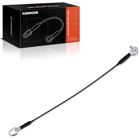 A-Premium Tailgate Support Cable Compatible with Ram 1500 2019-2024, 25 Inch, Rear Tailgate Driver or Passenger Side, Replace# 68312084AB