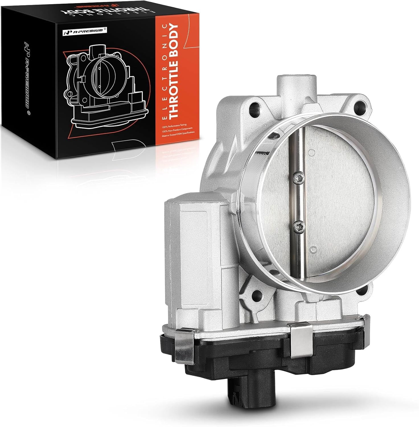 A-Premium Throttle Body Assembly Compatible with Cadillac Escalade Tahoe Silverado GMC Yukon Sierra Hummer H3 Fits select: 2011 ,2013 CHEVROLET SILVERADO K1500 LT