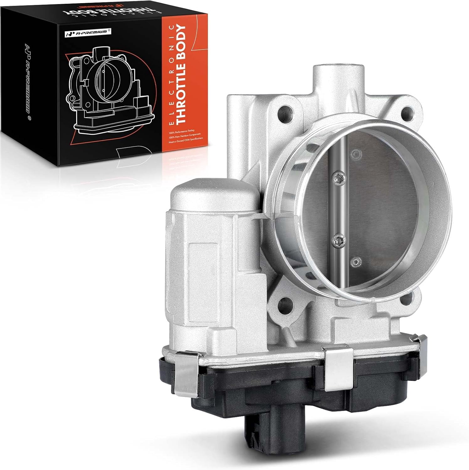 A-Premium Throttle Body Compatible with Chevrolet Express/Silverado 1500 Malibu GMC Savana/Sierra 1500 Pontiac G6 G8 Saturn 3.6L 4.3L Fits select: 2008 ,2011-2013 CHEVROLET SILVERADO C1500