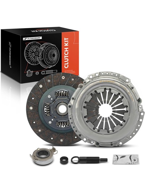 Toyota Clutch Kit Set Compatible with Toyota Corolla 1993-2008, Matrix 2003-2008, Yaris 2007-2014, Echo 2000-2005, Celica, MR2 Spyder & Scion xB, xD, xA & Chevrolet Prizm & Geo Prizm