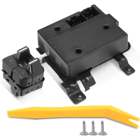 A-Premium Trailer Brake Controller Module with Switch Kit Compatible with Ram 1500 2500 3500 4500 5500 2016-2018, 1500 Classic 2019-2021, Replace# 82215040AB, 82215040AC
