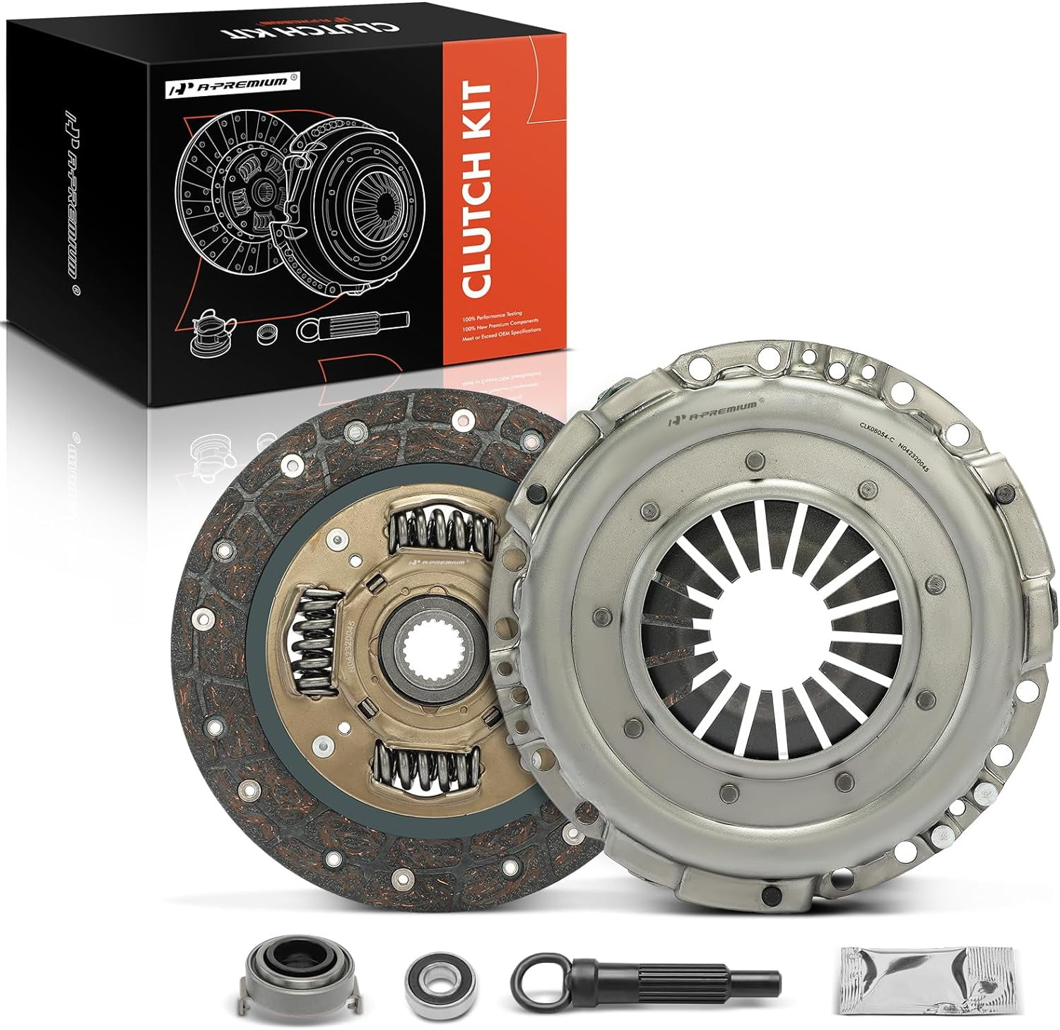 A-Premium Transmission Clutch Kit with Release Bearing Set Compatible