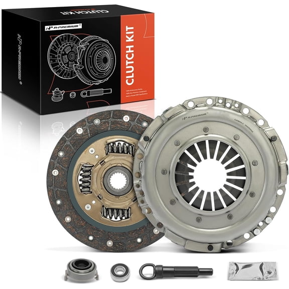 A-Premium Transmission Clutch Kit with Release Bearing Set Compatible with Honda Fit 2007-2008 1.5L
