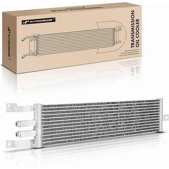 A-Premium Transmission Oil Cooler Compatible with Buick Envision 2016 2017 2018 2019 2020, 2.0L 2.5L, Automatic 6 Speed Transmission