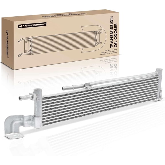 A-Premium Transmission Oil Cooler Compatible with Ford Taurus, Police Interceptor Sedan, 2013-2019, 3.5L, GAS, Turbocharged, Replace# DG1Z7A095D
