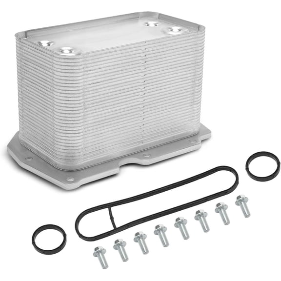 A-Premium Transmission Oil Cooler Compatible with Navistar Diesel Engine Models DT466 530 570 Engine, Replace# 396081500, 1842126C91