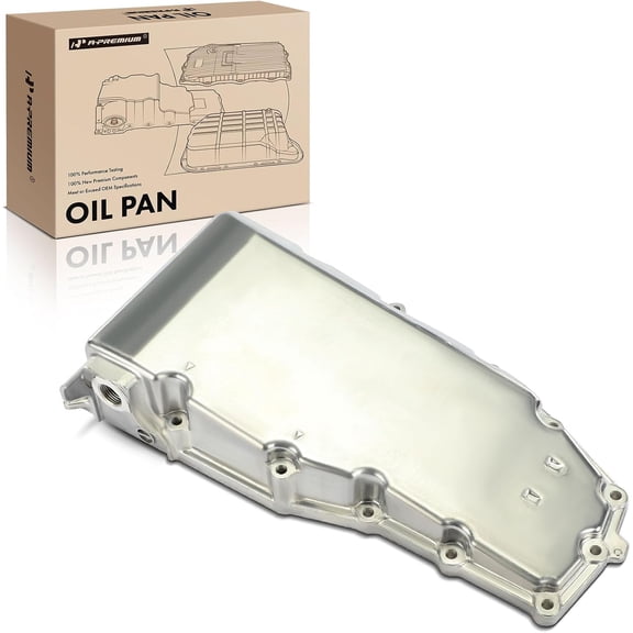 A-Premium Transmission Oil Pan with Drain Plug Compatible with Honda Accord 2013-2014 2.4L 3.5L