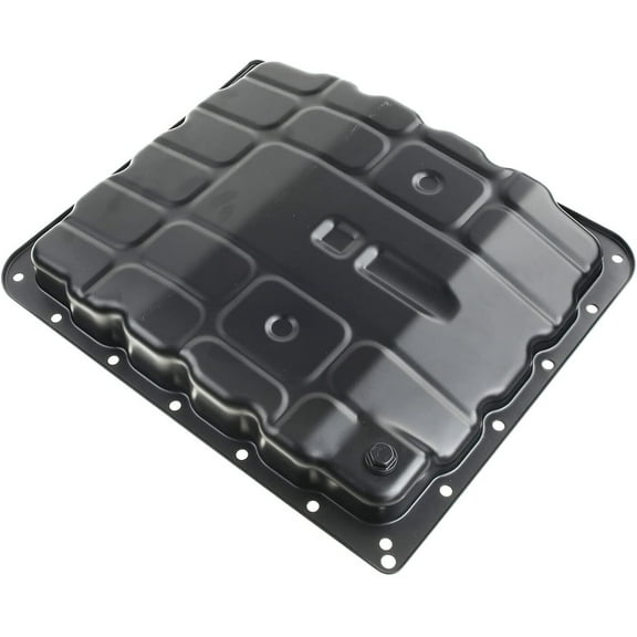 A-Premium Transmission Oil Pan with Drain Plug Compatible with Nissan 350Z 2003-2009, Armada 2007-2013, Frontier 2005-2014, Pathfinder 2005-2012, Titan 2004-2013, Xterra 2005-2012