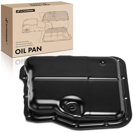 A-Premium Transmission Oil Pan with Drain Plug Compatible with Subaru Outback 2015-2021, Forester 2014-2018, Legacy 2015-2021, Ascent 2019-2021, WRX 2015-2020, 2.0L 2.4L 3.6L, Replaces 31225AA022