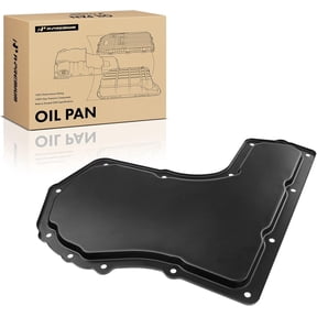 A-Premium Transmission Oil Pan Sump with Drain Plug Compatible with Chevrolet Malibu, Cavalier, Classic, Cobalt, HHR & Oldsmobile Achieva, Alero, Cutlass & Pontiac G5, G6, Grand Am & Saturn Aura, Ion