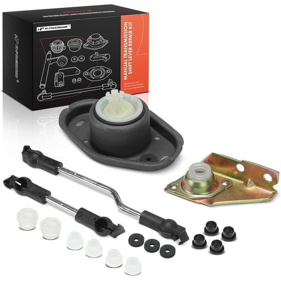 A-Premium Transmission Shifter Stub Kit Compatible with Volkswagen Models - Jetta 1980-1984, Cabriolet 1985-1993, Rabbit 1979-1984, Rabbit Convertible 1980-1984, Rabbit Pickup 1980-1983, Scirocco