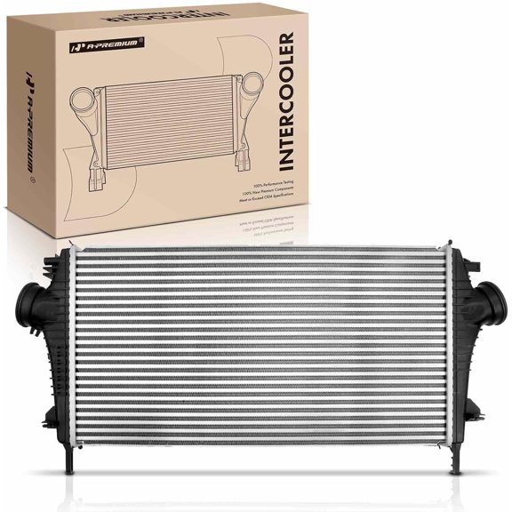 A-Premium Turbo Intercooler Compatible with Buick Regal 2011-2013 2.0L & Saab 9-5 2010-2011 2.0L 2.8L, Turbocharged
