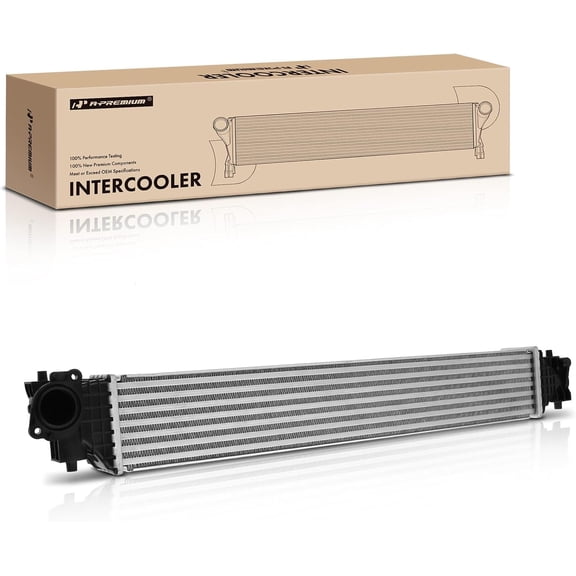 A-Premium Turbo Intercooler Compatible with Honda Civic 2016 2017 2018 2020 2021 L4 1.5L Turbocharged