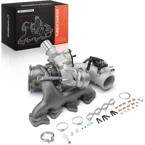 A-Premium Complete Turbo Turbocharger and Complete Installation Kits Compatible with Chevy Chevrolet Cruze 2011-2019, Sonic 2012-2020, Trax 2013-2021 & Buick Encore 2013-2021, 1.4L, Replace# 55565353