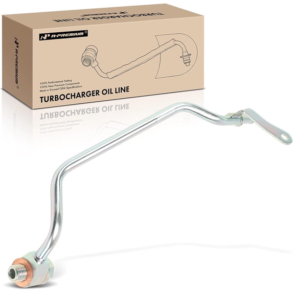 A-Premium Turbocharger Coolant Line Compatible with Chevrolet Equinox 2018-2020, Malibu, Traverse, Camaro & GMC Terrain & Cadillac CTS, ATS, CT6 & Buick Regal, Envision, Regal Sportback TourX