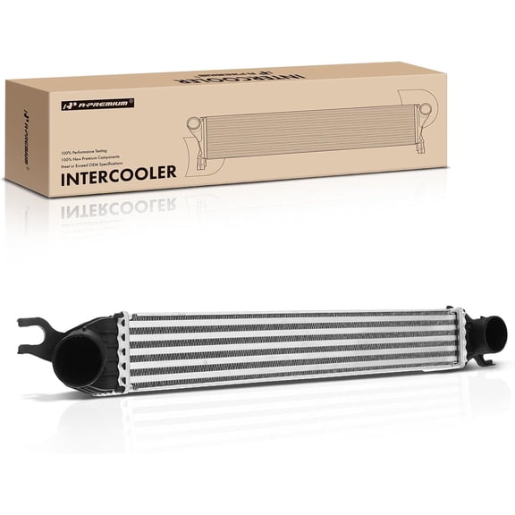 A-Premium Turbocharger Intercooler Compatible with Mini Cooper 2007-2015, Cooper Countryman 2011-2016, Cooper Paceman 2013-2016, 1.5L 1.6L 2.0L Turbocharged, Charge Air Cooler