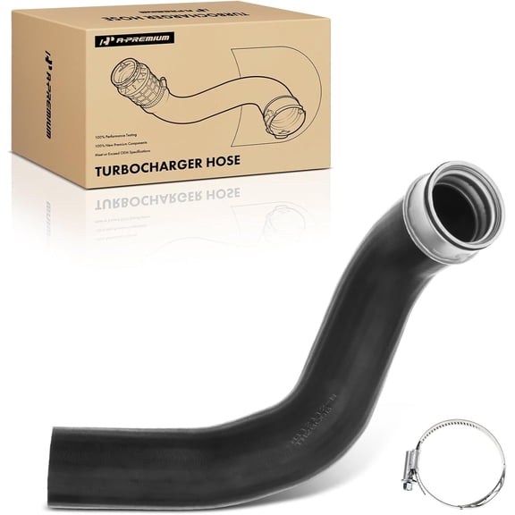A-Premium Turbocharger Intercooler Hose Compatible with Mercedes-Benz X164 GL320 GL350 GL450 GL500 GL550, W164 ML320 ML350 ML500 ML63 AMG, W251 R320 R350 R500 R63 AMG, Replace# A1645280682